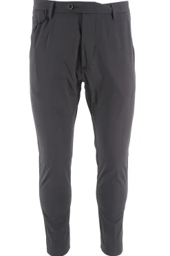 Sale Pantalone in Tessuto Tecnico Modello Montecarlo / Nero Uomo Pantaloni