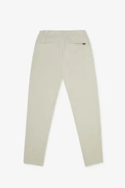 Pantalone in Velluto di Cotone / Bianco Uomo Pantaloni
