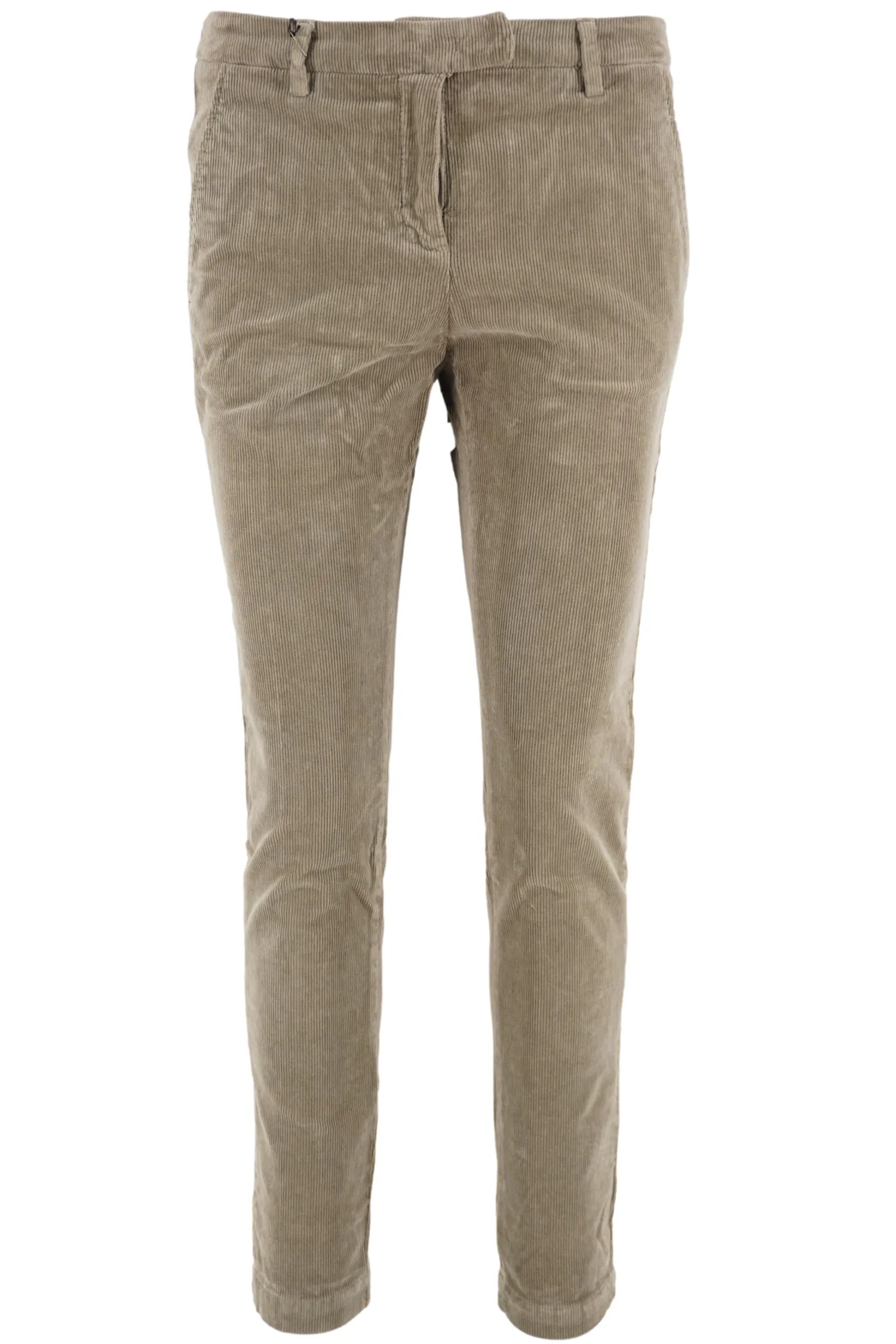 Hot Pantalone in Velluto Millerighe / Marrone Donna Pantaloni