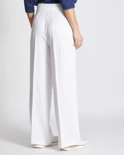 Sale Pantalone in Viscosa e Lino / Donna Pantaloni