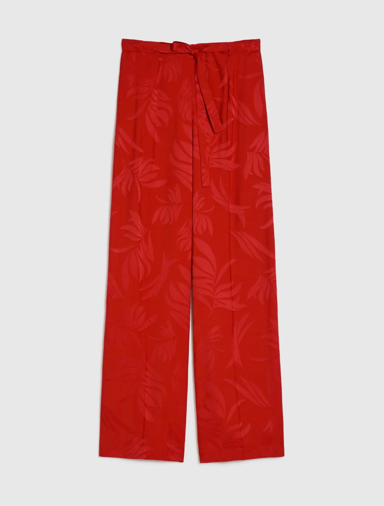 Discount Pantalone in Viscosa Jacquard Pennyblack / Donna Pantaloni