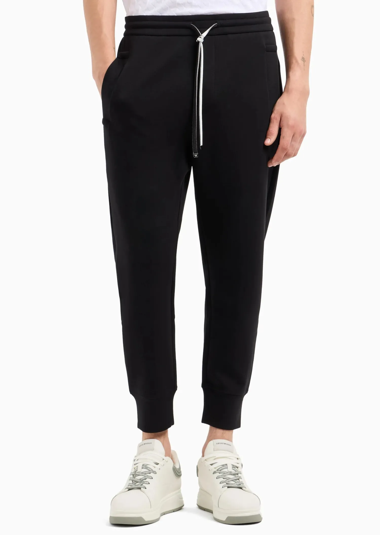 Best Pantalone Jogger in Double Jersey / Uomo Pantaloni