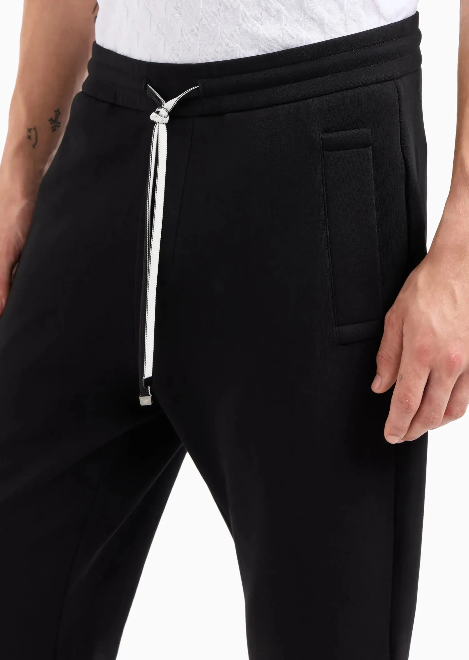 Best Pantalone Jogger in Double Jersey / Uomo Pantaloni