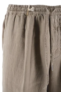 Outlet Pantalone Modello Wimbledon in Lino / Uomo Pantaloni