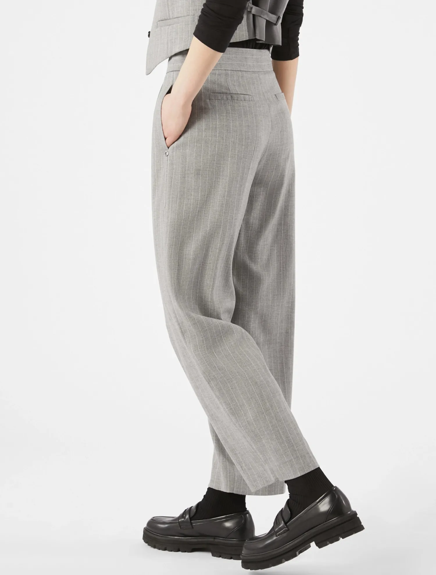 Sale Pantalone Morbido in Twill / Donna Pantaloni