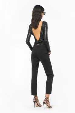 Discount Pantalone Punto Stoffa Slim Fit / Donna Pantaloni