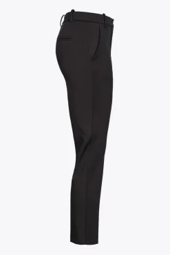 Discount Pantalone Punto Stoffa Slim Fit / Donna Pantaloni