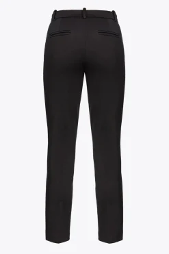 Discount Pantalone Punto Stoffa Slim Fit / Donna Pantaloni