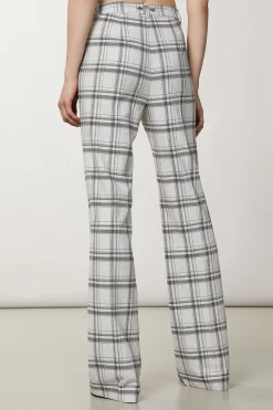 New Pantalone Regular Fit con Fantasia / Donna Pantaloni