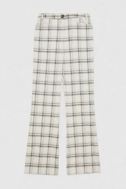 New Pantalone Regular Fit con Fantasia / Donna Pantaloni