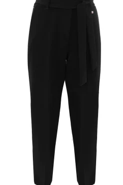Discount Pantalone Regular Fit con Cintura / Donna Pantaloni