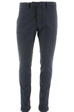 New Pantalone Regular Fit in Effetto Lana / Uomo Pantaloni