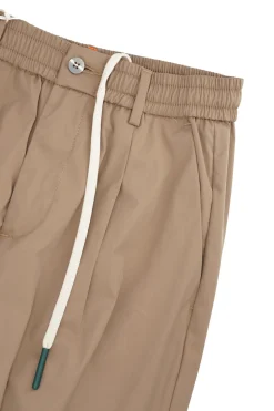 Discount Pantalone Relax in Popeline di Cotone / Uomo Pantaloni