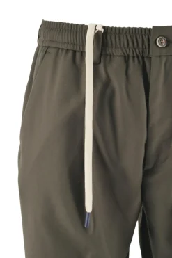 Best Pantalone Relax in Viscosa con Coulisse / Uomo Pantaloni