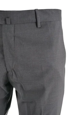 Outlet Pantalone Sartoriale in Lana Estiva / Uomo Pantaloni