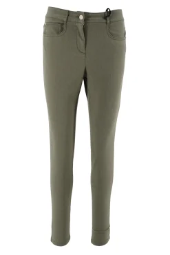 Pantalone Skinny Fit in Gabardine / Donna Pantaloni