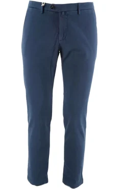 Online Pantalone Slim Fit / Blu Uomo Pantaloni