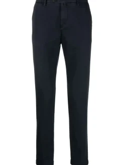 New Pantalone Slim Fit in Cotone / Uomo Pantaloni