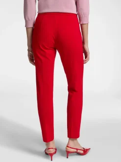 Discount Pantalone Slim Fit in Punto Milano / Donna Pantaloni