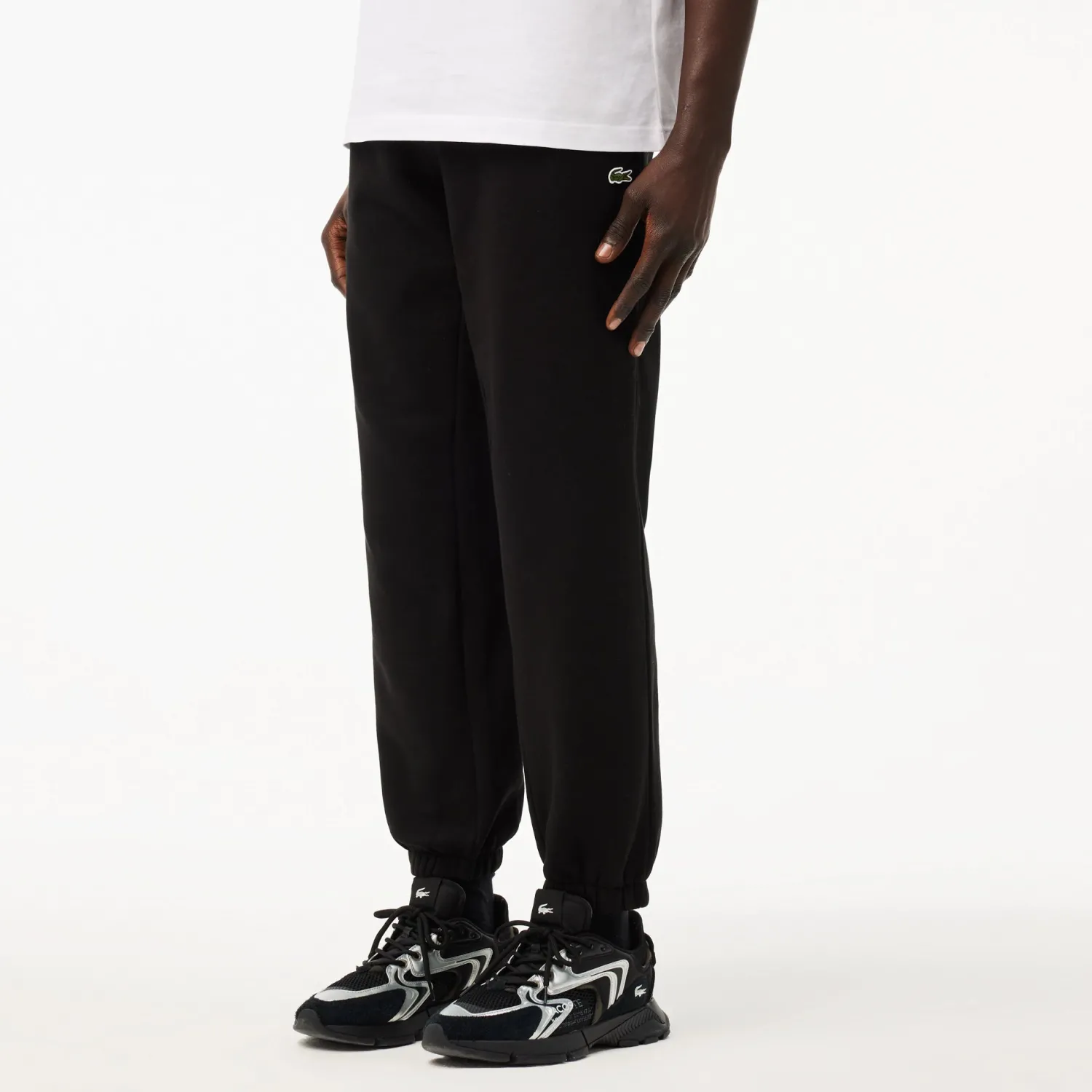 Outlet Pantalone Tuta in Cotone Spazzolato / Uomo Pantaloni