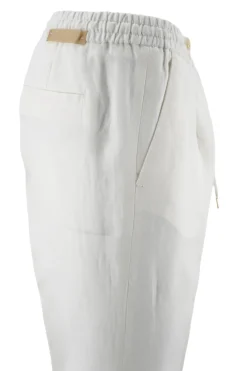 Hot Pantalone Wimbledon in Lino / Donna Pantaloni