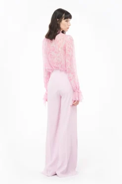 Discount Pantaloni Ampi con Spacco Centrale / Donna Pantaloni