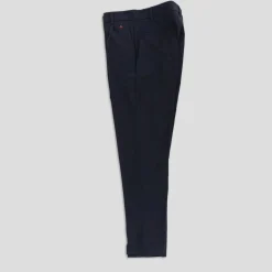 Pantaloni in Scuba Light, Confort Fit / Blu Uomo Pantaloni