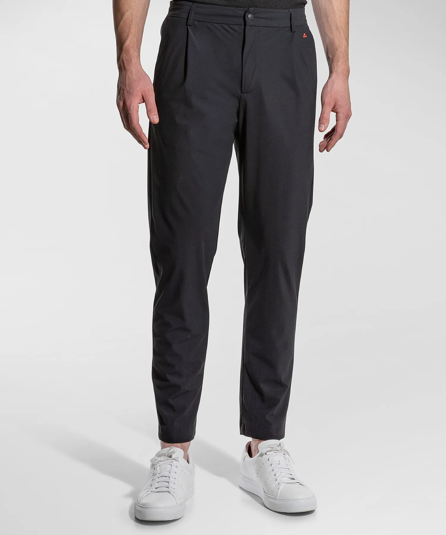 Pantaloni in Scuba Light, Confort Fit / Blu Uomo Pantaloni