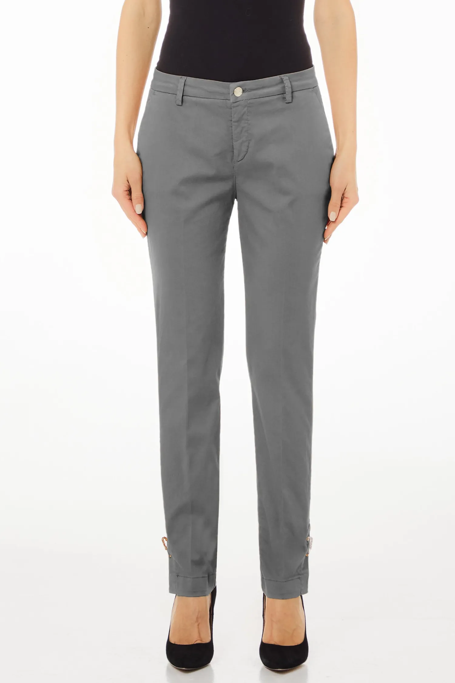 Best Pantaloni in Twill di Cotone / Donna Pantaloni