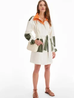 New Parka in Cotone Tecnico / Donna Giubbini