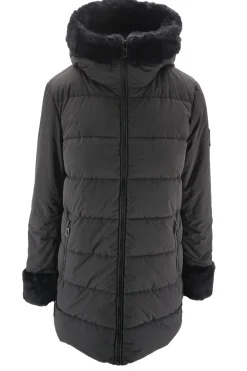 Discount Piumino Heden con Inserti in Eco Pelliccia / Donna Giubbini
