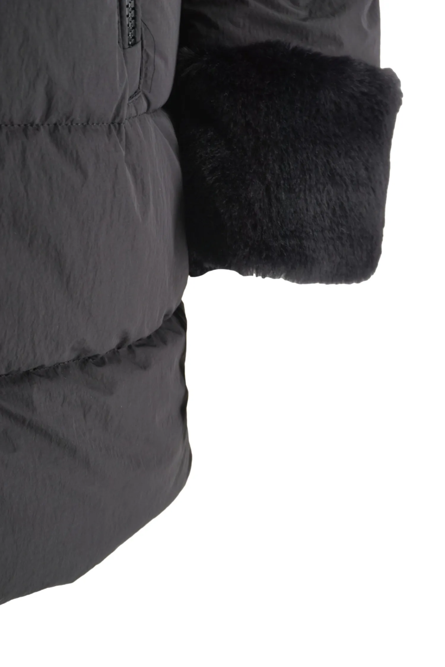 Discount Piumino Heden con Inserti in Eco Pelliccia / Donna Giubbini