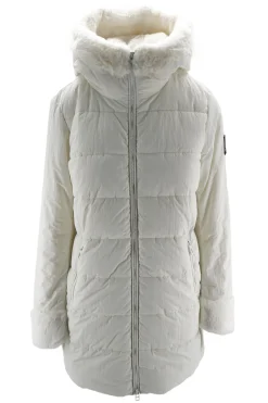 Outlet Piumino Heden con Inserti in Eco Pelliccia / Donna Giubbini