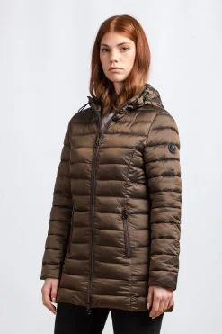 Clearance Piumino in Nylon Over Fit / Donna Giubbini