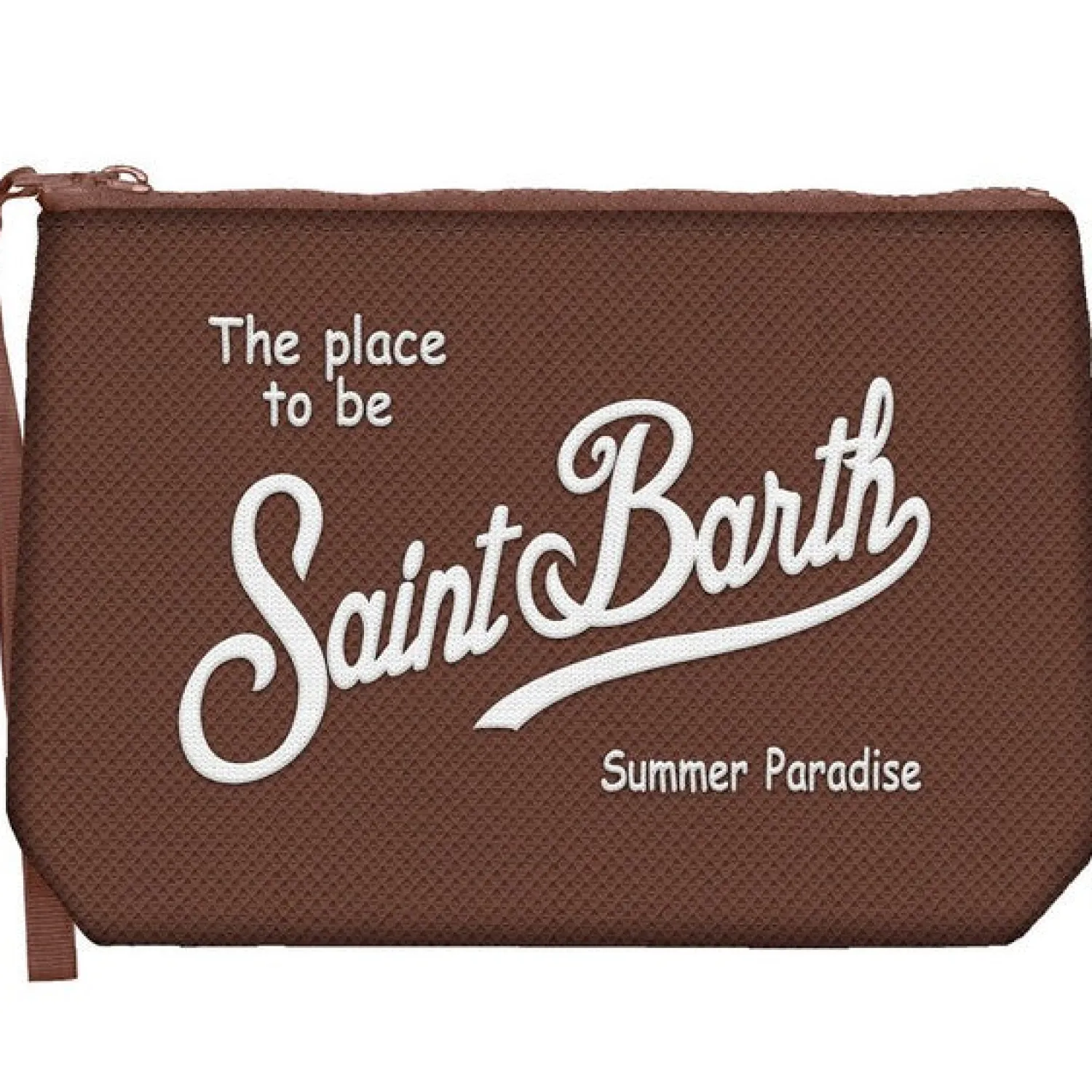 Discount Pochette Aline in Piqué con Ricamo / Uomo Pochette|Pochette