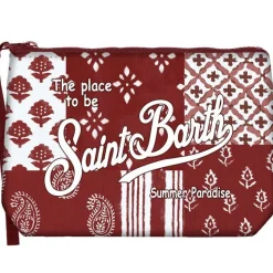 Clearance Pochette Aline in Scuba con Stampa / Donna Pochette
