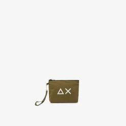 Outlet Pochette in Taslon con Logo / Uomo Pochette|Pochette