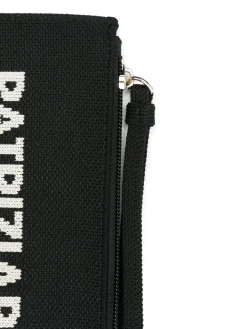 Clearance Pochette Small con Logo Jacquard / Donna Borse A Spalla