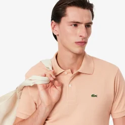 Clearance Polo 12.12 con Logo / Arancione Uomo Polo