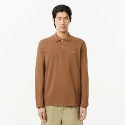 New Polo a Maniche Lunghe con Logo / Uomo Polo