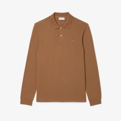 New Polo a Maniche Lunghe con Logo / Uomo Polo