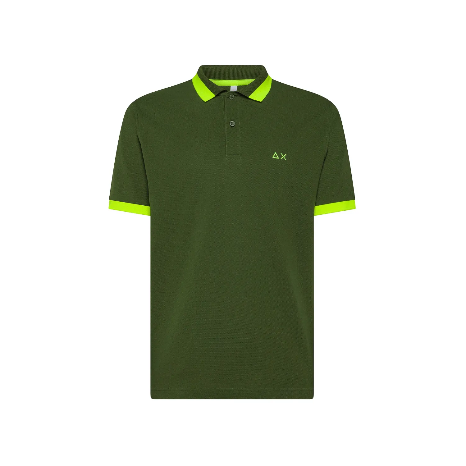 Discount Polo con Contrasti Fluo / Uomo Polo