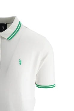 Hot Polo con Dettagli a Contrasto / Uomo Polo