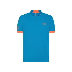 New Polo con Logo Grande Fluo / Uomo Polo