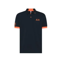 Outlet Polo con Logo Grande Fluo / Uomo Polo