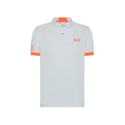Best Polo con Logo Grande Fluo / Uomo Polo