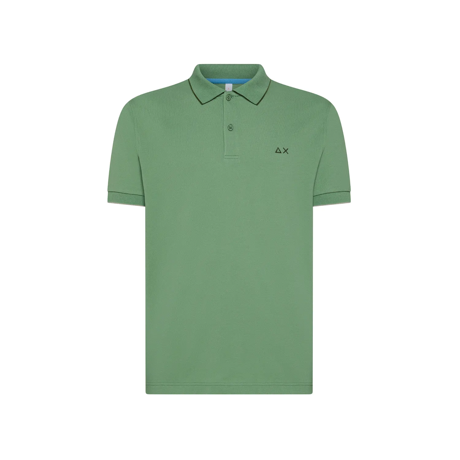 Outlet Polo con Riga Sottile a Contrasto / Uomo Polo