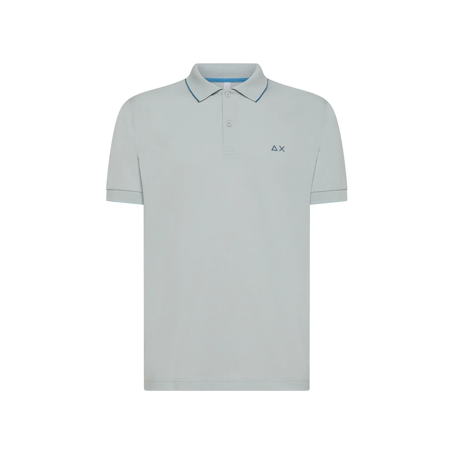 Polo con Riga Sottile a Contrasto / Uomo Polo