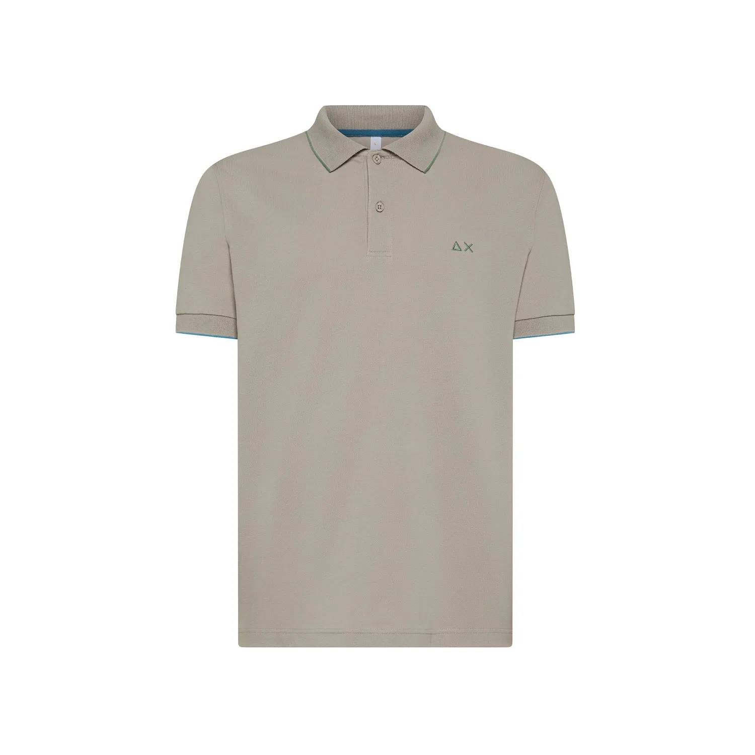 Outlet Polo con Riga Sottile a Contrasto / Uomo Polo