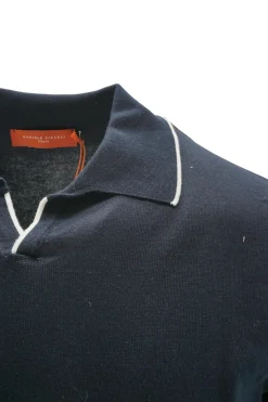 Sale Polo in Cotone con Dettaglio Righino / Uomo Polo